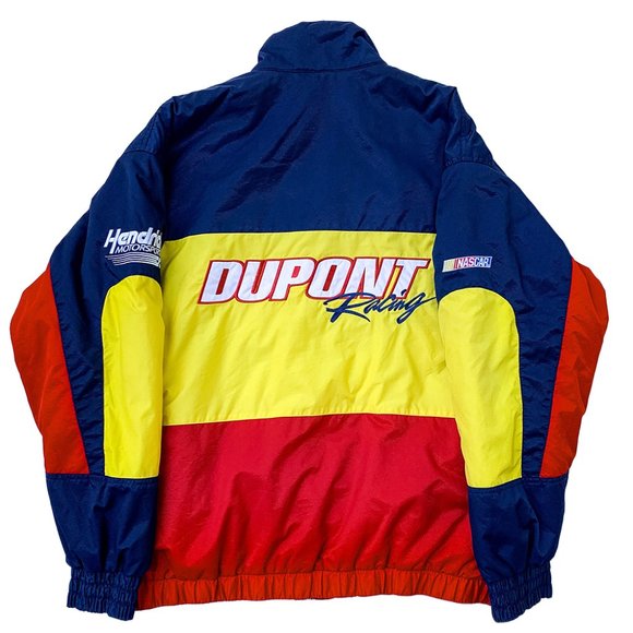 Chase Authentics 90s Jeff Gordon 24 Nascar Dupont Racing Jacket Men's Size XL - Picture 2 of 9